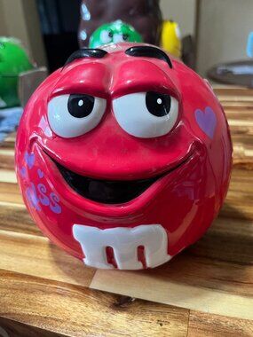 M&M's Red Character Ceramic Candy Jar